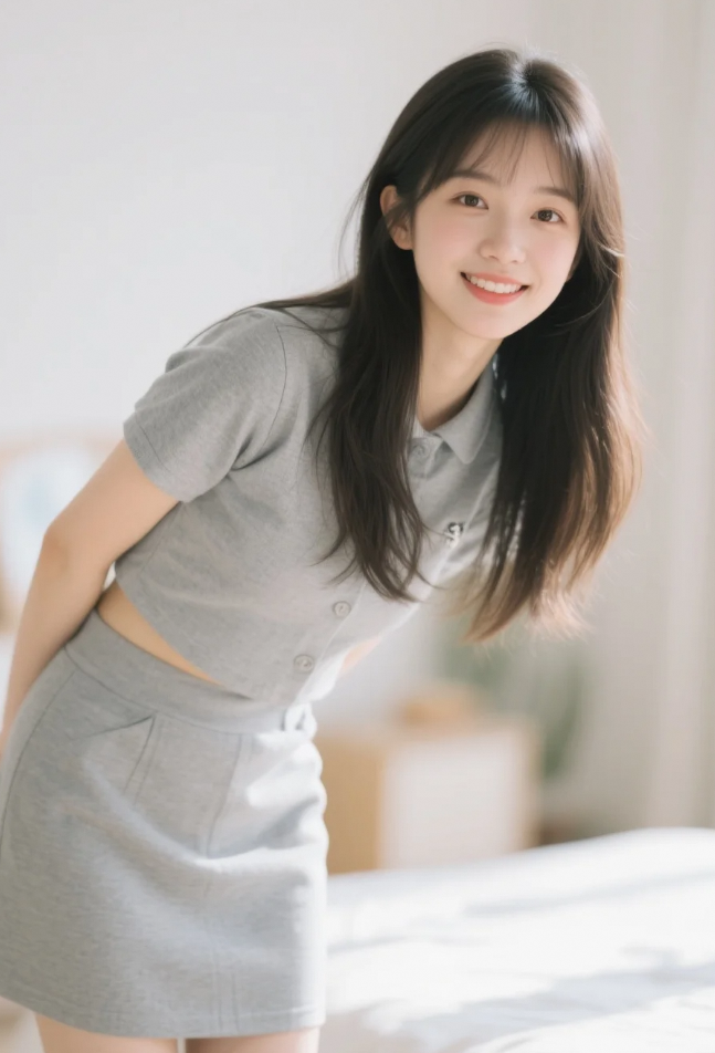 哇，这女生魅力四射，像磁铁般吸引众人目光