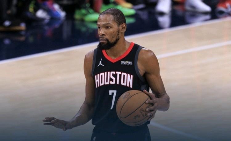 火箭5锋阵容缺陷很大，缺组织，杜兰特持球压力太大，其实最好就是谢，杜，芬尼，小贾