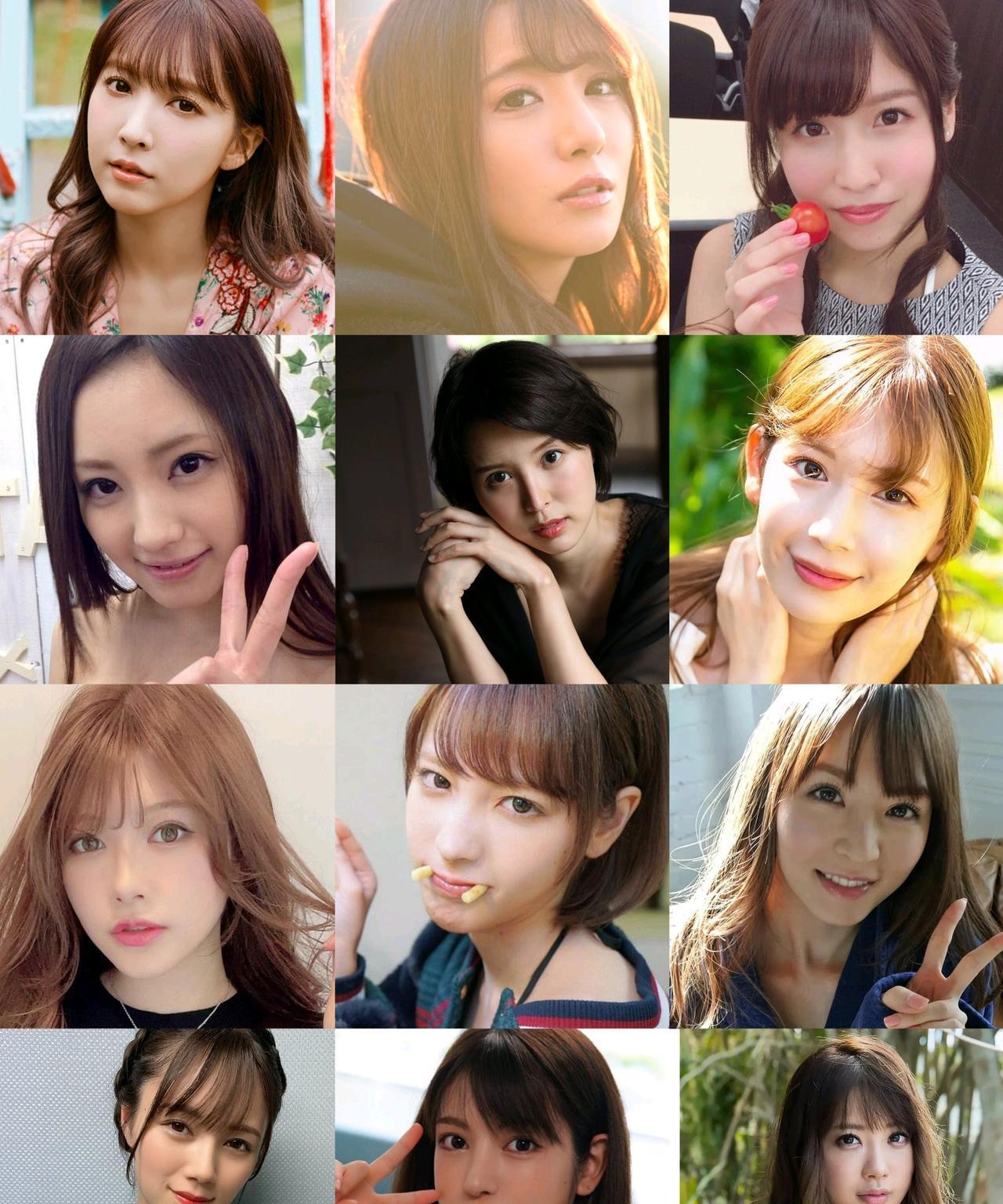 这几个日本妹子谁好看？我还是比较喜欢三上和枫可怜。你们呢？
当然宫下玲奈和大桥未