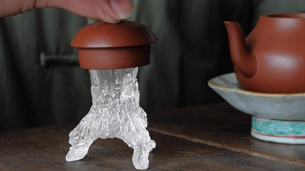 揭开古法琉璃冰橛盖置的神秘面纱