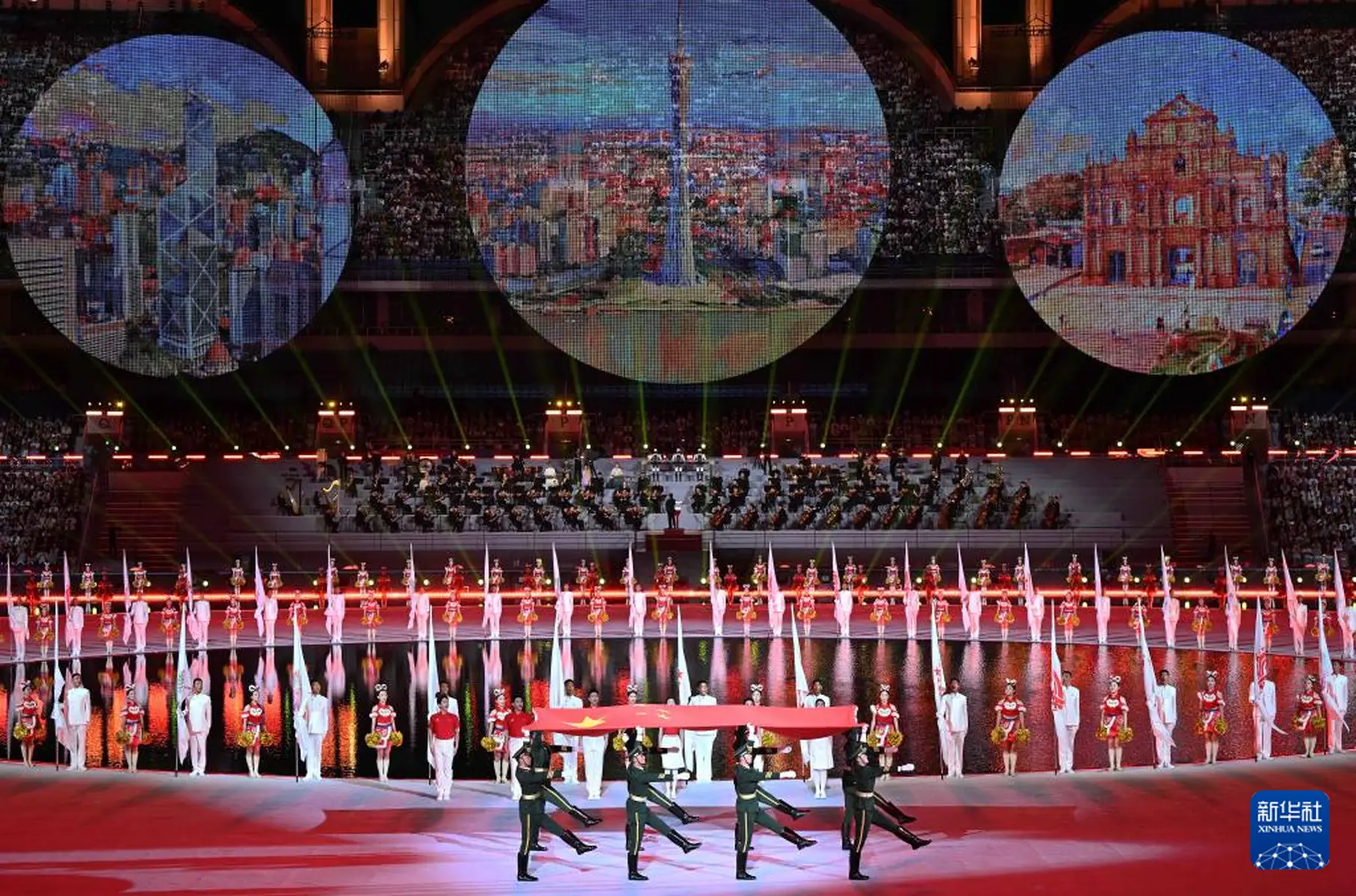 可燃冰火种 + 科技圣火！广州全运会开幕式出圈