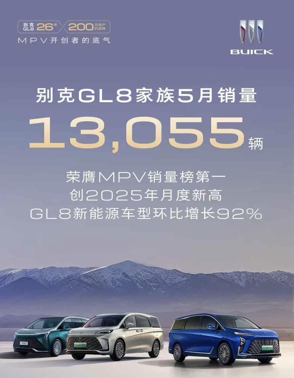 别克销量太猛了吧！全系销量40177辆，创2025年月销新高。都说消费力下降，但