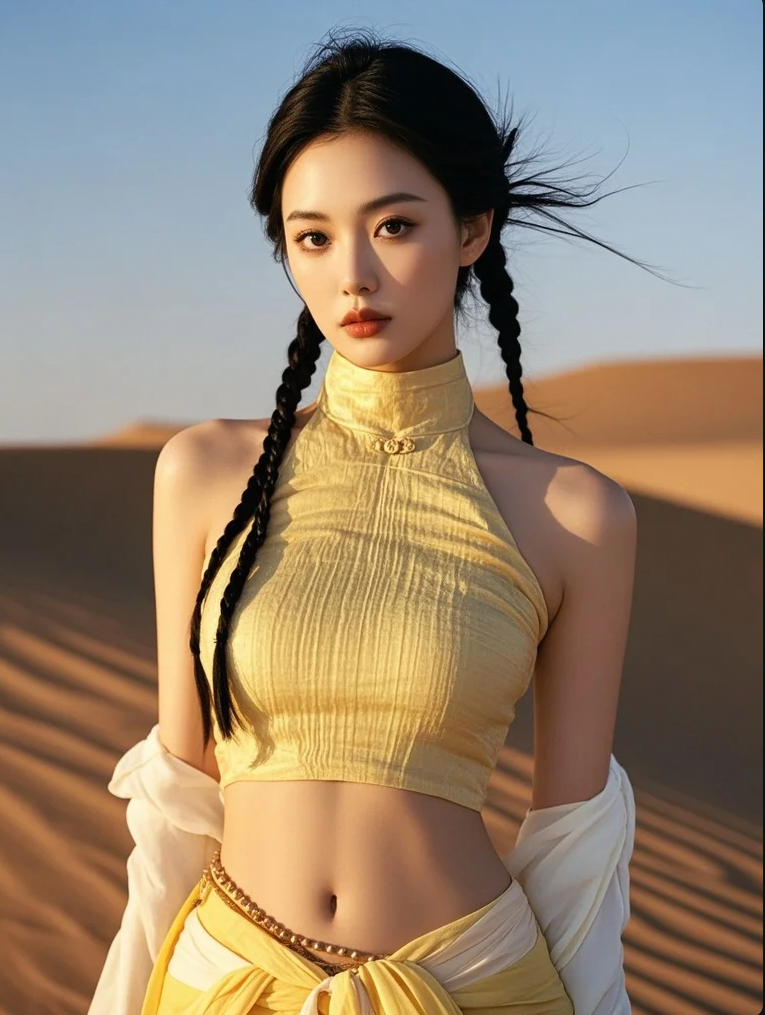 沙漠深处惊现神秘光影！背后真相竟是…