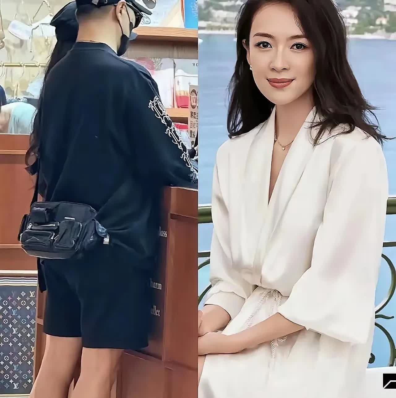 果然，爱与不爱都藏在细节里！

有网友拍到汪峰和森林北在商场逛街，两人一身情