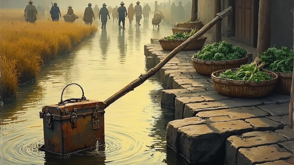 扁担砸碎旧世界，血袍染红圣库粮！96岁幸存者揭密：2700个王爷如何吃掉天国理想——藏在笔触里的血色