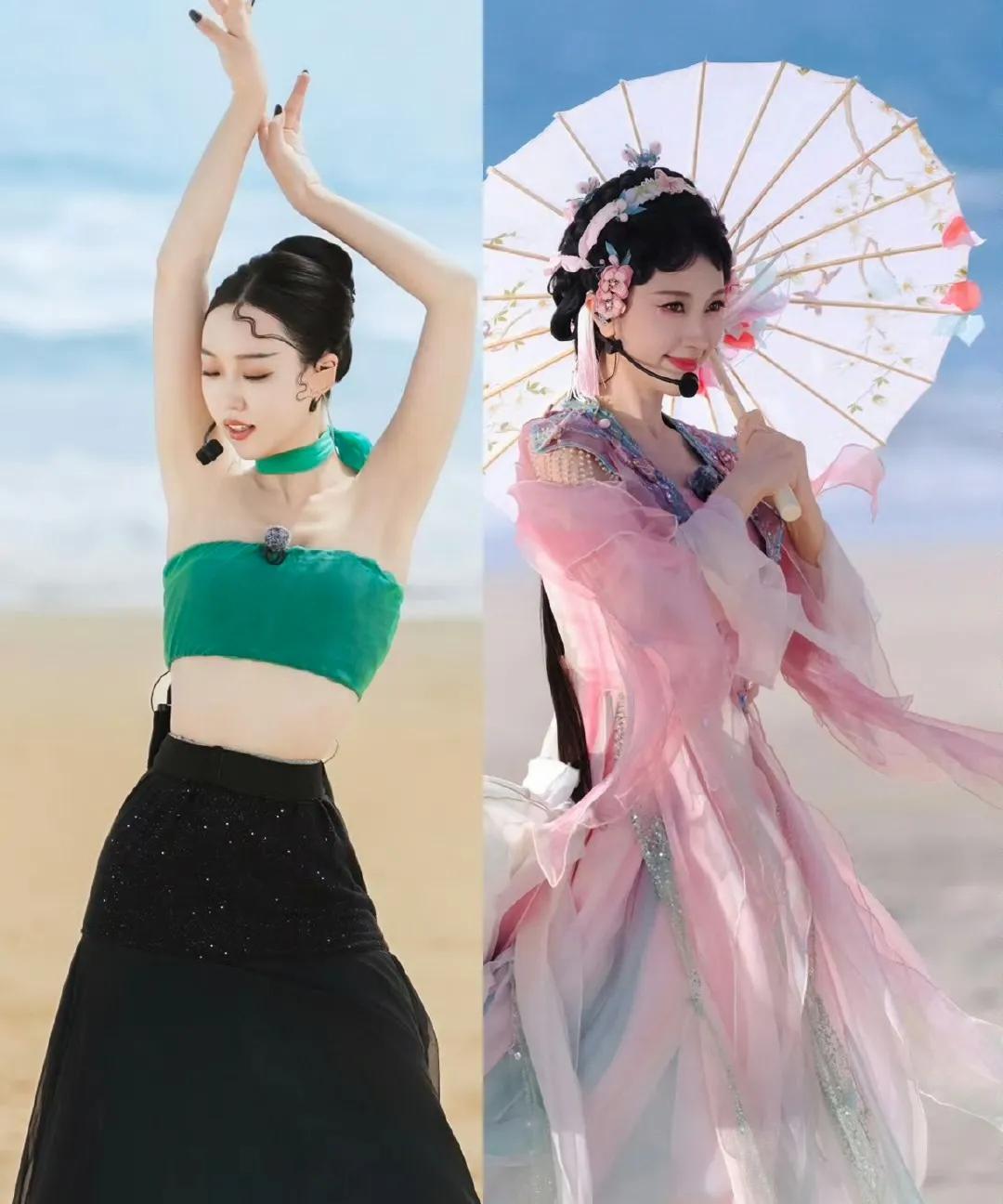 看了浪姐
管乐必须火
30岁的管乐，虽然年纪不大但是本领可不小，不仅能唱会跳，性