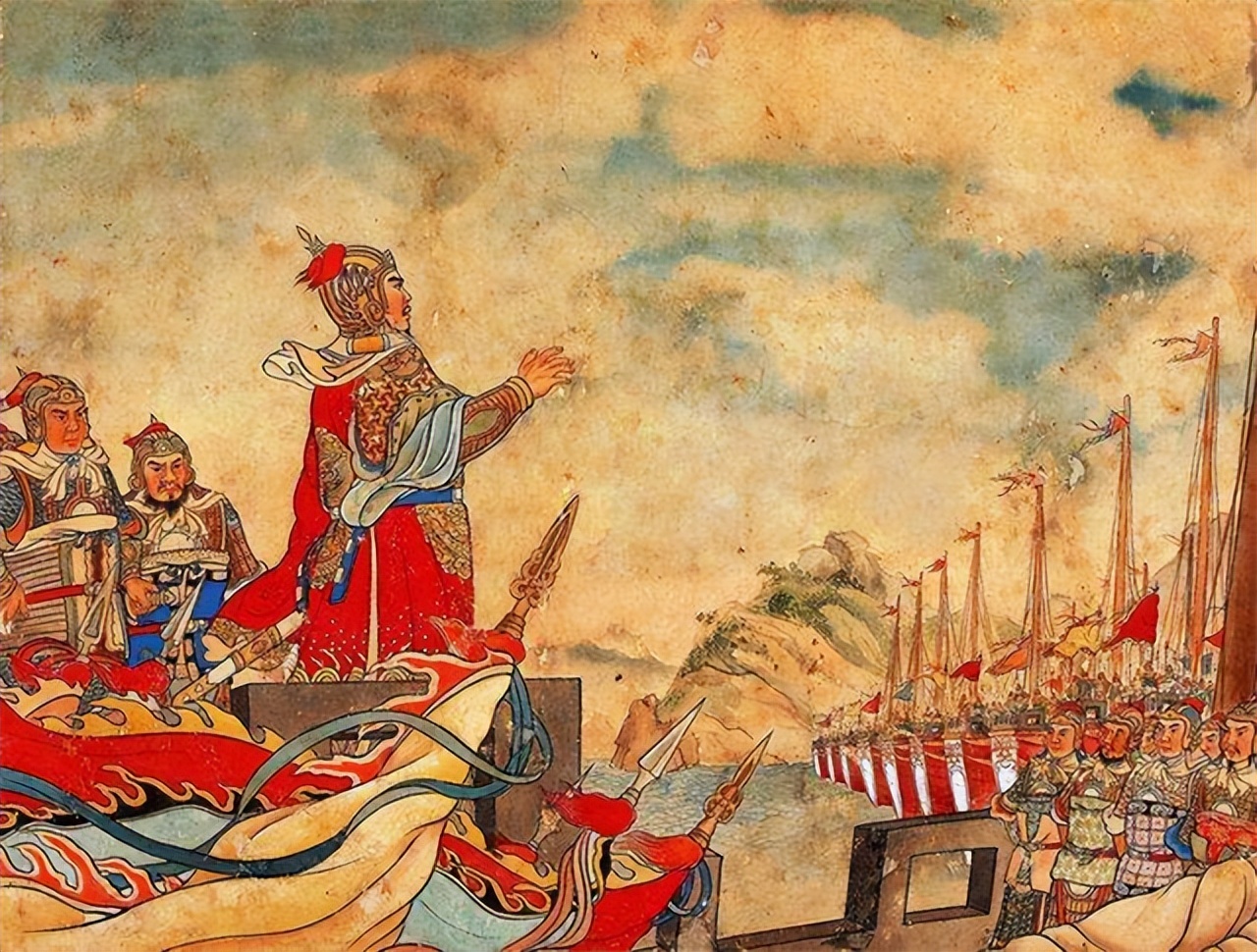 1662年6月，一代民族英雄郑成功奄奄一息。他强撑着叫来堂兄郑泰，给他下了最后一