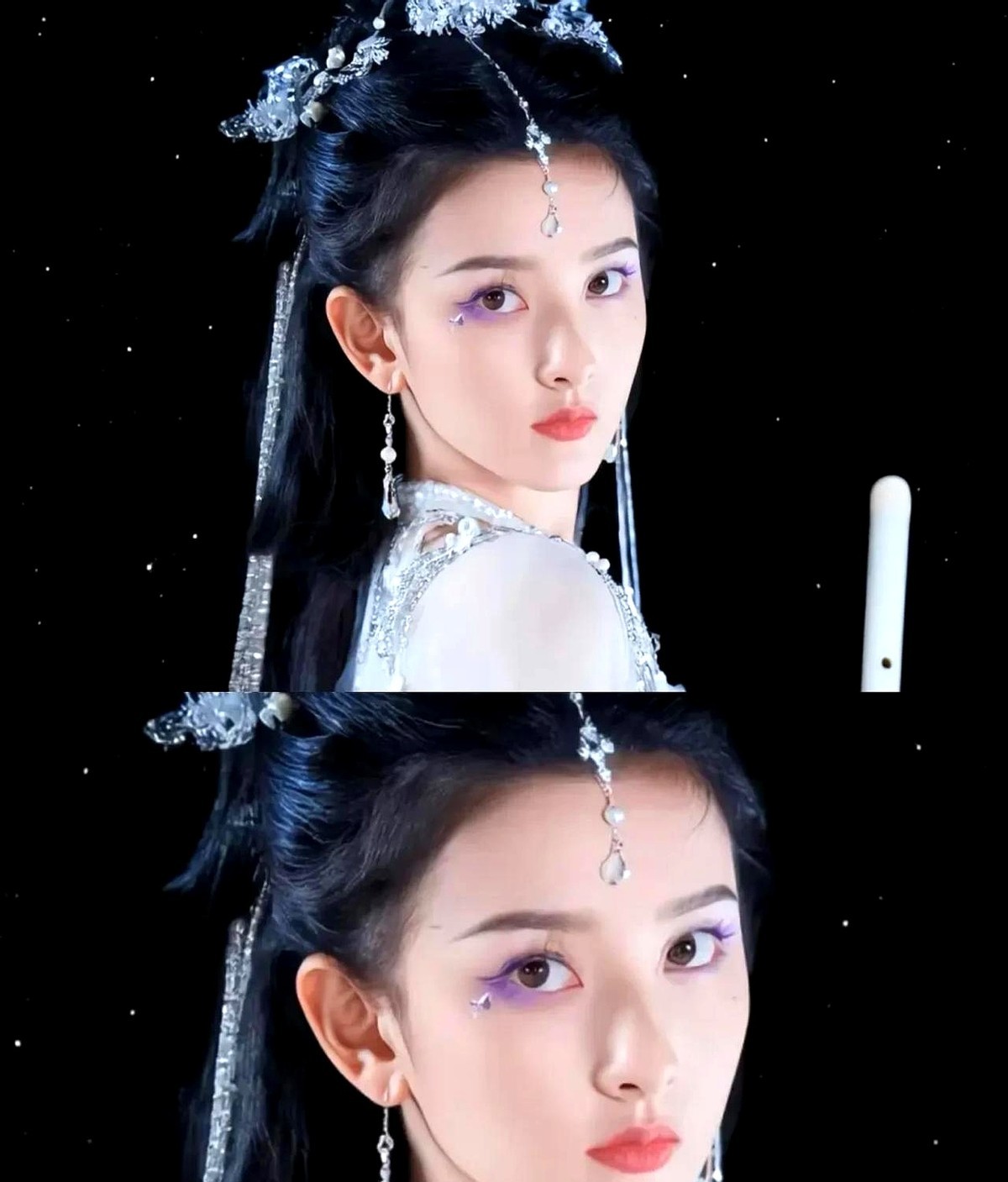 看到祖儿新剧《表妹万福》妆造时的心情，真的美到失语！

那干净清透的底妆，简