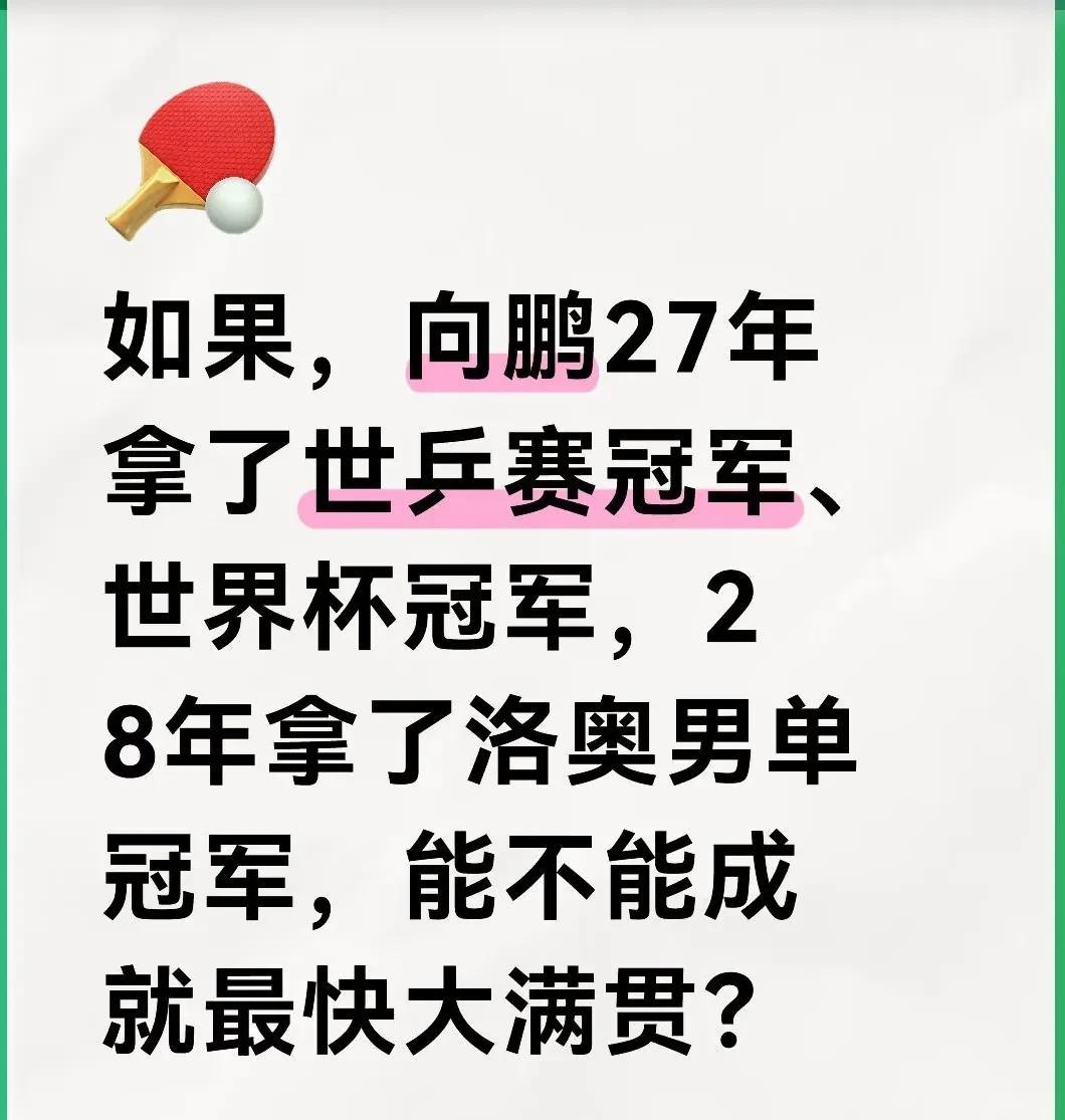 向鹏自己都不敢想，朋友你倒是替他想上了[捂脸]
向鹏：“求求你别捧杀我[捂脸]我