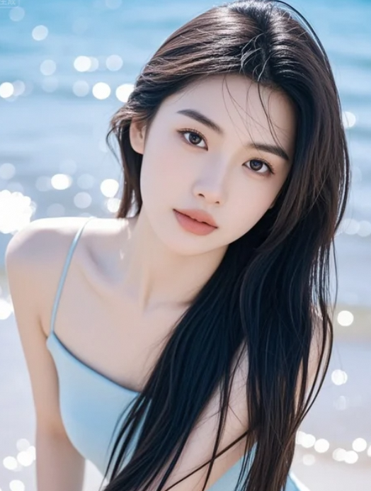 小姐姐不笑时是冷色调独白，一笑就成了暖光叙事！
