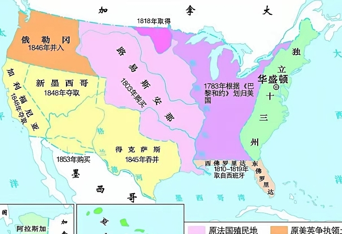这下好了，加州不听美国政府的了！
原来，加州属于墨西哥，但因当时的独立运动，美军