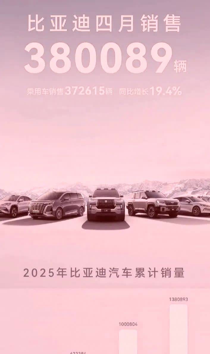 1190万辆！当BYD宣布这个销量的时候，燃油车已经躺平，真是太欺负人了，压根没