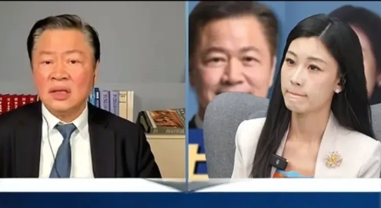 台湾评论员赖岳谦感受到压力了。

从对台工作会议内容没有强调和平的字眼，到解放军