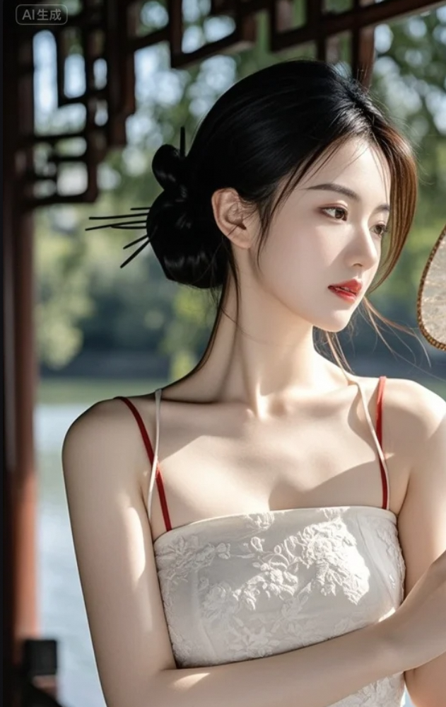 这样的女子，是路过人间，还是为你而来？