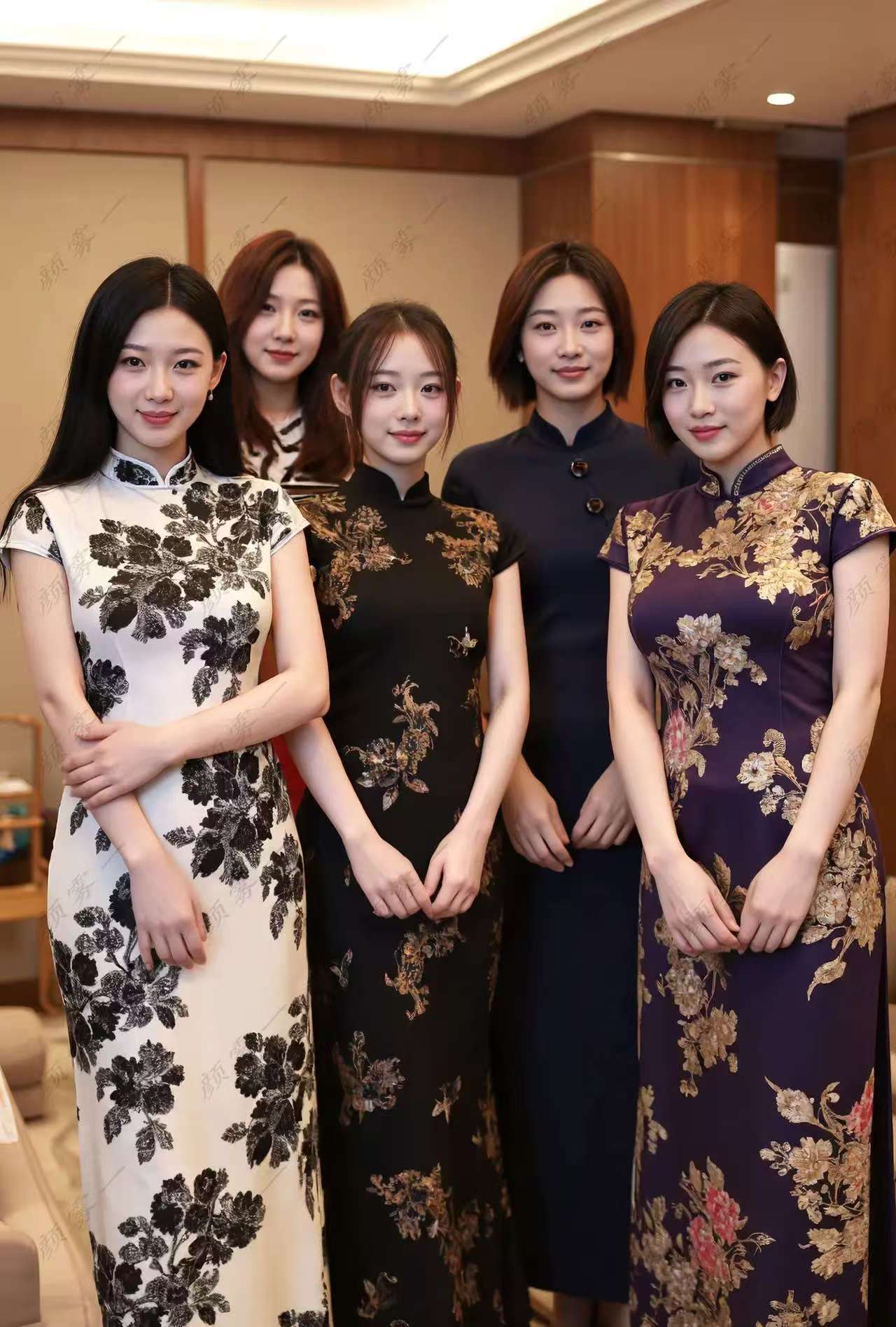 你敢相信吗？这就是我老婆的五胞胎姐妹