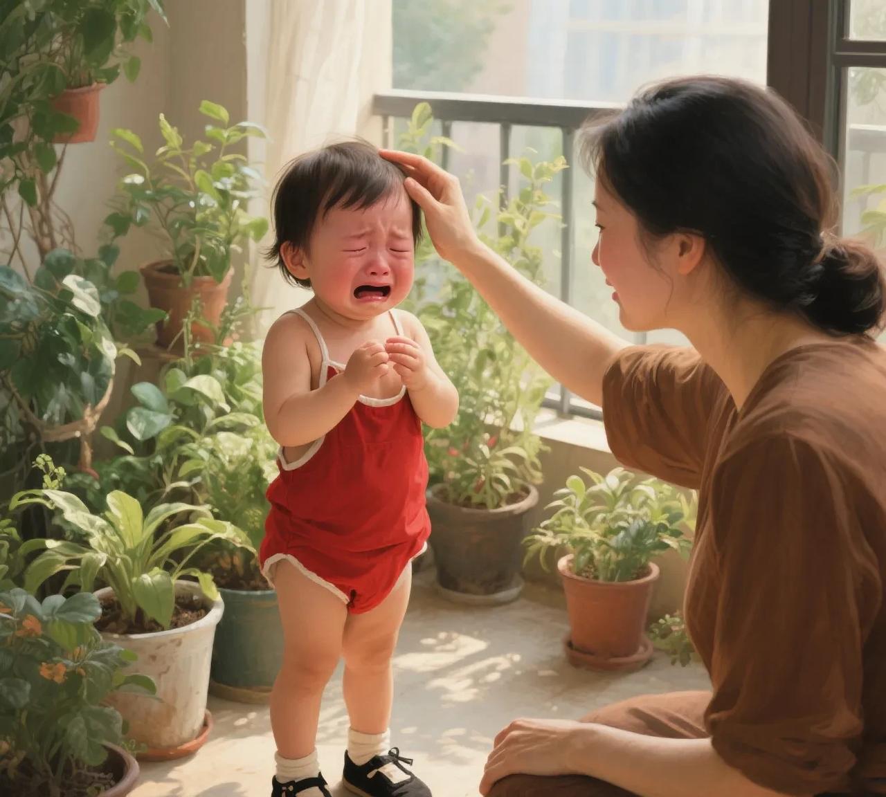 你有没有发现，
小孩子整天不听话，
哭闹不休，
但是如果父母一离开，
马上就很听
