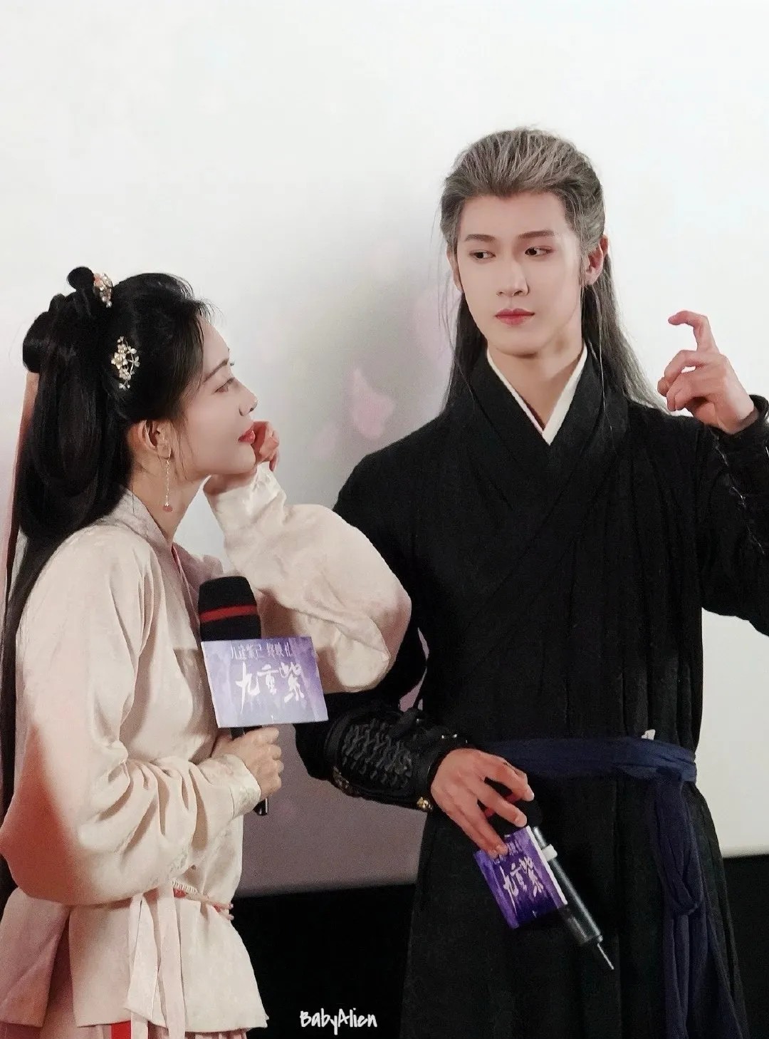 救命！内娱选角导演是会读心术的吧？孟子义在《九重紫》里一袭冷艳造型杀疯全网，把“