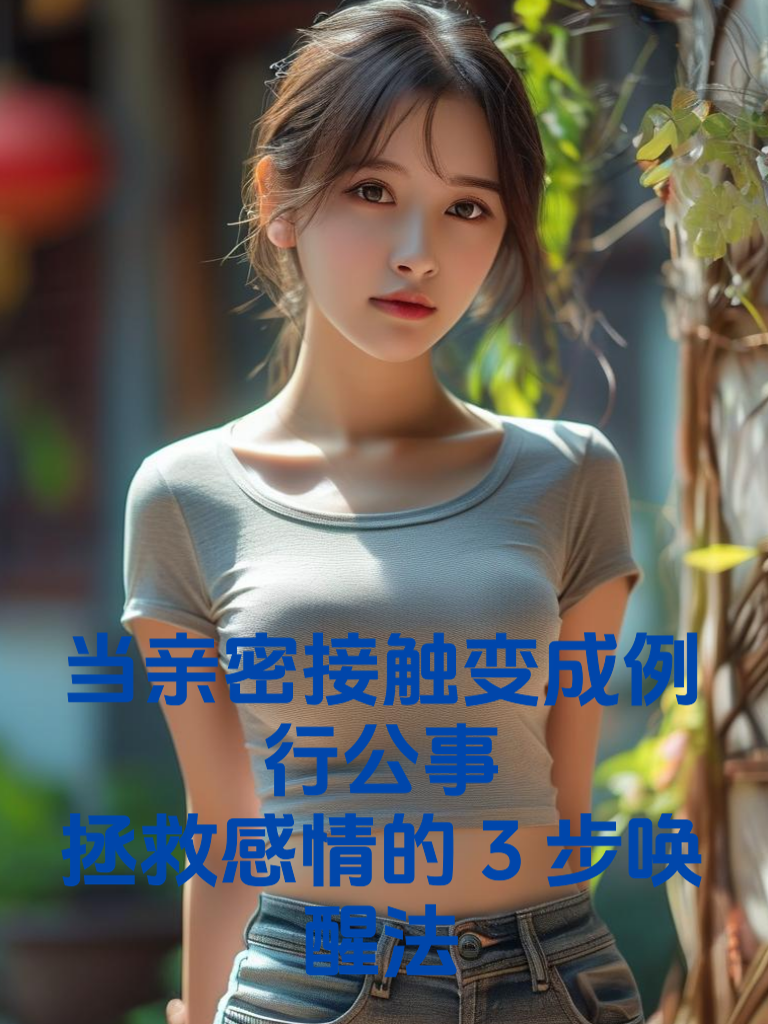 当亲密接触变成例行公事：拯救感情的3步唤醒法