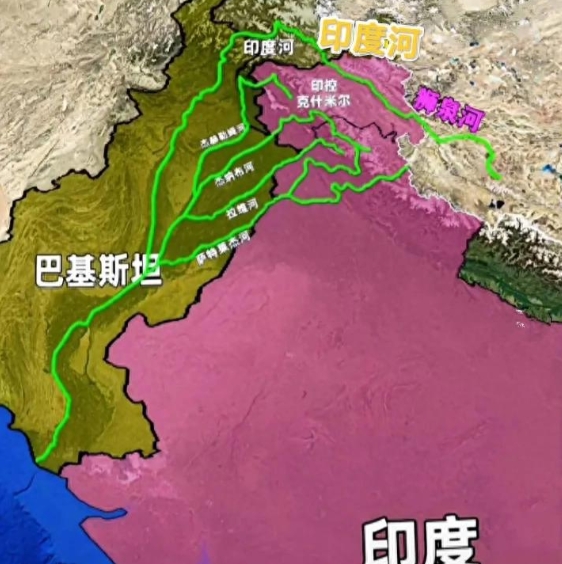 印度部长扬言，印度河没有一滴水流入巴基斯坦，巴方回应让你断气