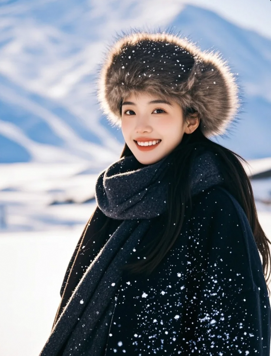 她是冬日的暖阳，也是雪地里的致命诱惑。