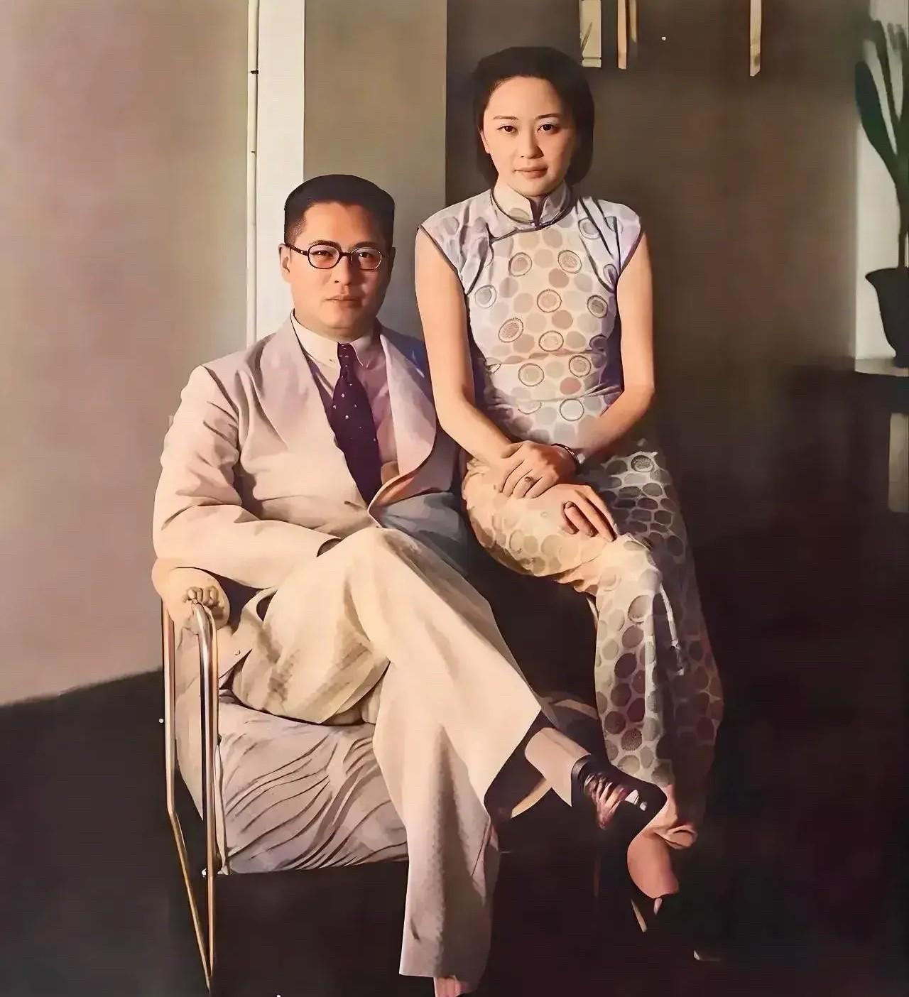 很多人觉得宋子文的夫人张乐怡是命好，出生在富贵之家，后来又遇到了爱自己一生，有权