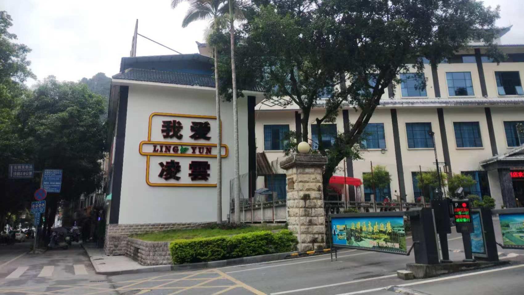 凌云县新晋网红打卡点“我爱凌云”：茶香与烟火气里的城市新名片