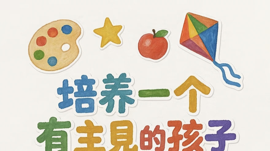 5个“不越界”方法，养出有主见的孩子