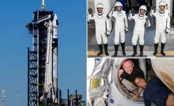 马斯克SpaceX公司的猎鹰9号火箭周五晚成功发射，计划周六深夜抵达国际空间站。