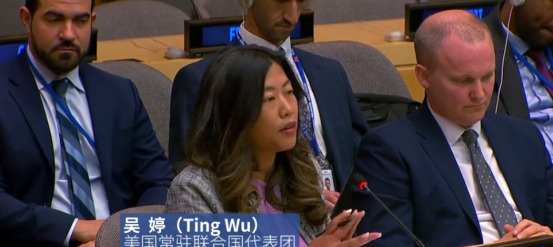 美国官员吴婷被骂了











美国联合国副代表吴婷，长着华人面孔，却