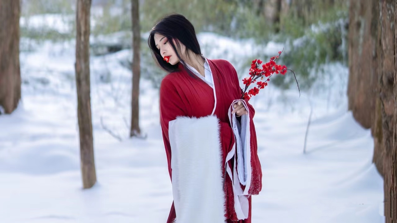 江城子·九天雪