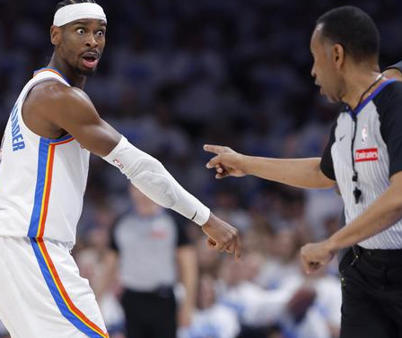 西决G1: 雷霆防守锁胜局，SGA罚球尺度引争议