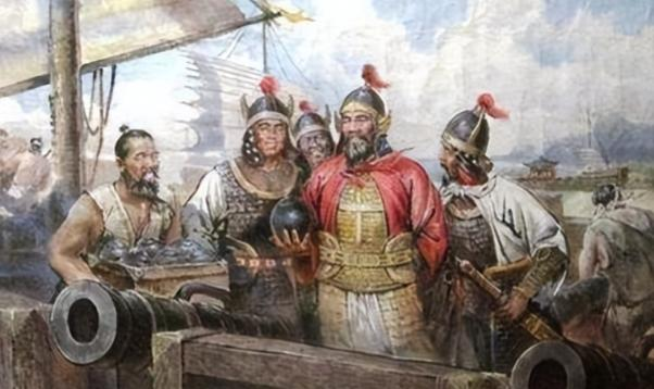 明朝时，日军占了朝鲜首都，明军在城下架起大炮。日军说，明军的大炮不是连发的，不用