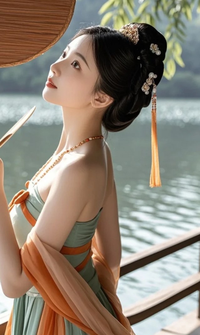 她的美，是视觉的盛宴，也是心灵的治愈