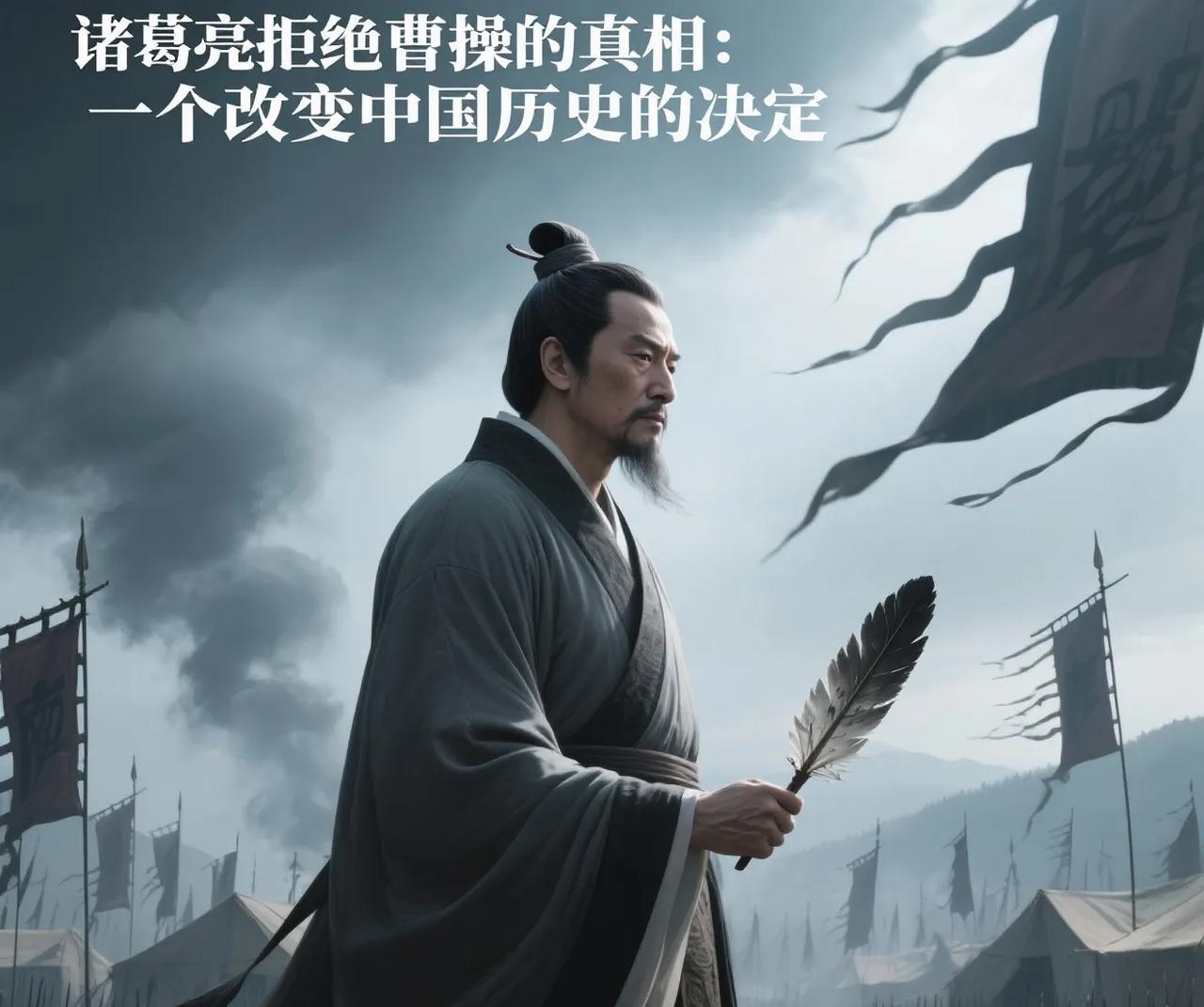 诸葛亮拒绝曹操的真相：一个改变中国历史的决定
那年隆中大雪纷飞，曹操使者带来的鸡