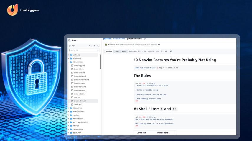 【Neovim 原生力】10 个你大概率没用过的内置绝技，插件先靠边站！
