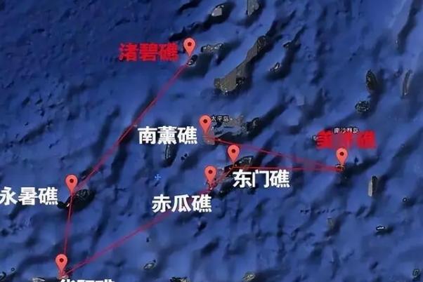 1988年，6名解放军战士组成登礁突击队与越军争夺华阳礁，6名勇士与越军对峙4小