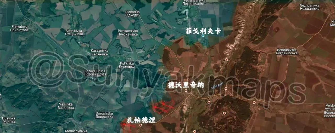 亲俄媒体suriyak更新3月31日早上俄乌局势
1、德沃里奇纳：俄军收复了扎帕