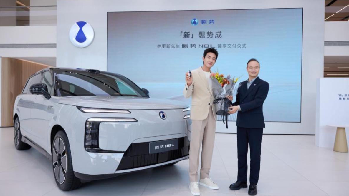 恭喜林更新成为腾势N8L车主，并出任腾势N8L美好出行品牌大使