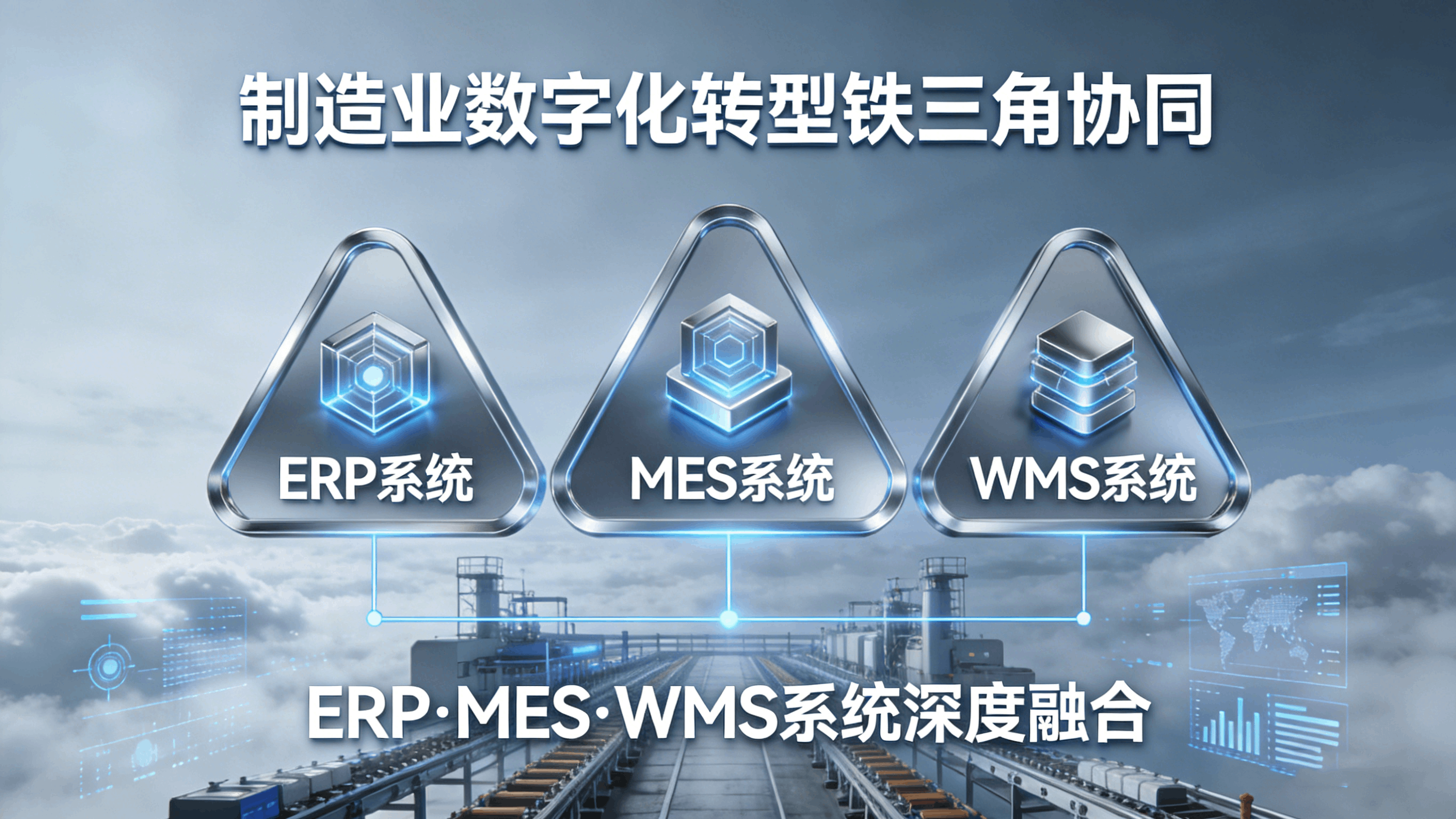 ERP+MES+WMS制造业的“铁三角”