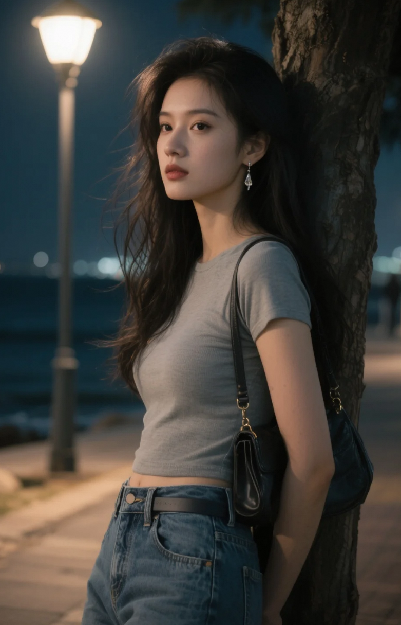 王家卫要是看到这张图，大概会说：女主角就是她了