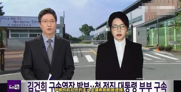 金建希成为首位被拘捕的前任总统夫人！她的拘留条件也随之被曝光！
消息来源：韩国媒
