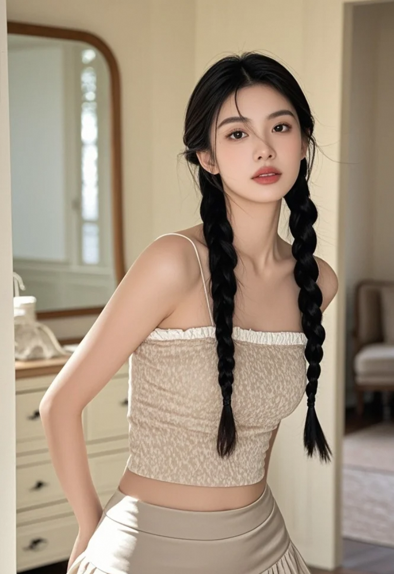 有这样的女生在身边，通勤都变浪漫