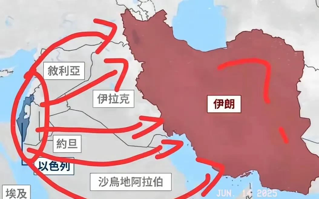 伊朗为何不敢攻击以色列？从实力上来说是不允许的。伊朗军队总兵力43万人，其中伊斯