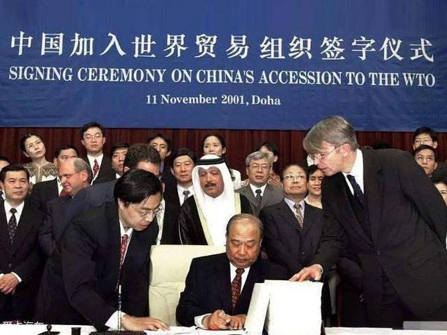 [浮云]为什么中国不感谢美国当初推动中国加入WTO？简直可笑，其实美国当初是想用