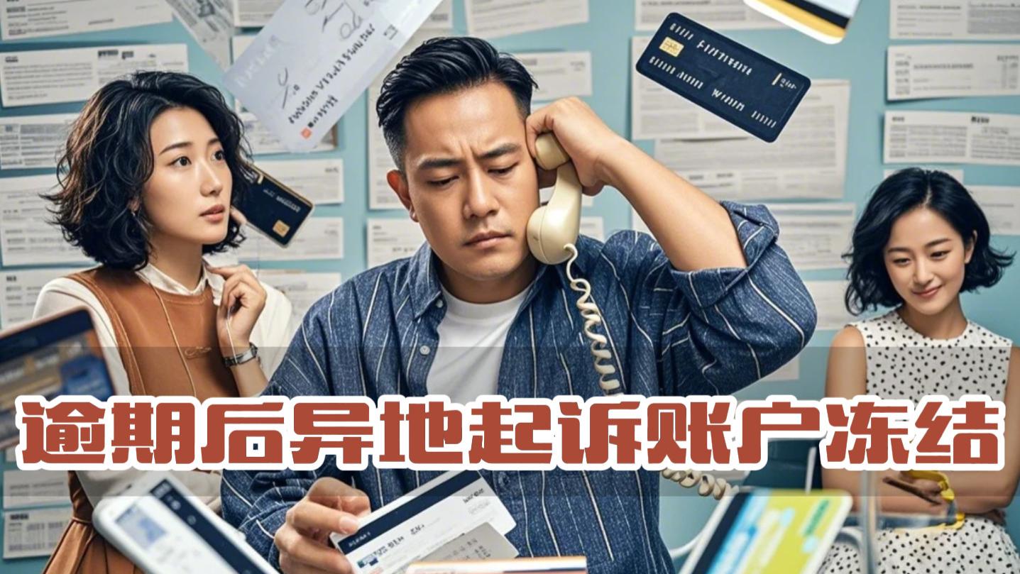 逾期后异地起诉账户冻结情况？揭露平台利用法律漏洞的操作！