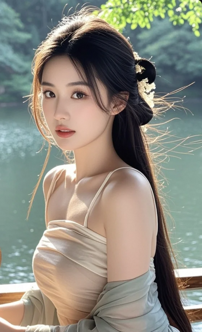 她不说话，却让人心头一热