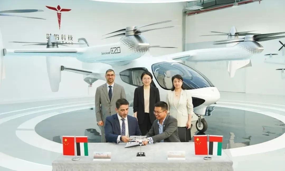 阿联酋企业Autocraft豪掷10亿美元，向上海时的科技订购350架E20 e