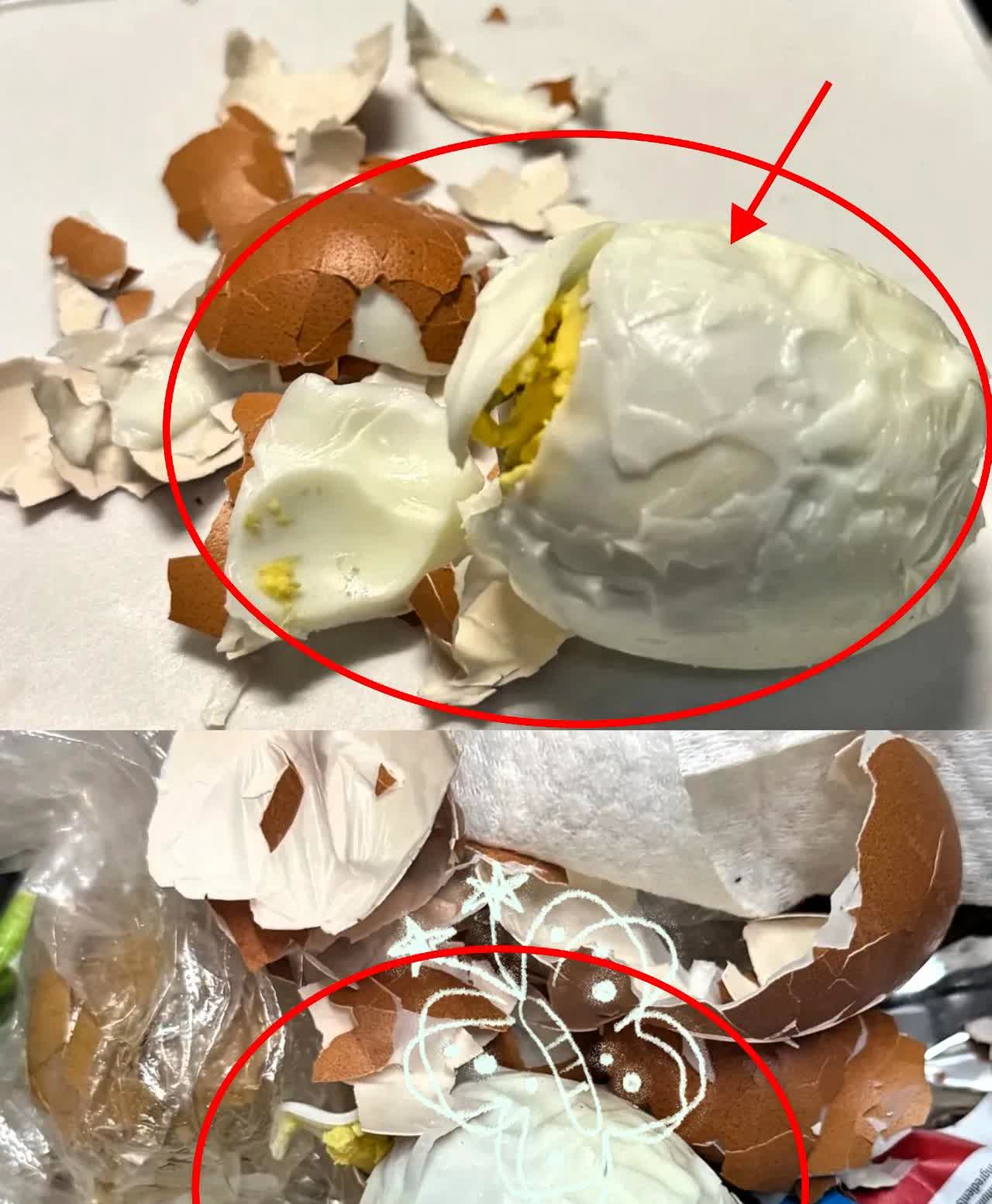 河北男子早上煮了个鸡蛋当早餐，捞出来放冷水里泡一分钟，本以为能轻松剥壳，然后把它