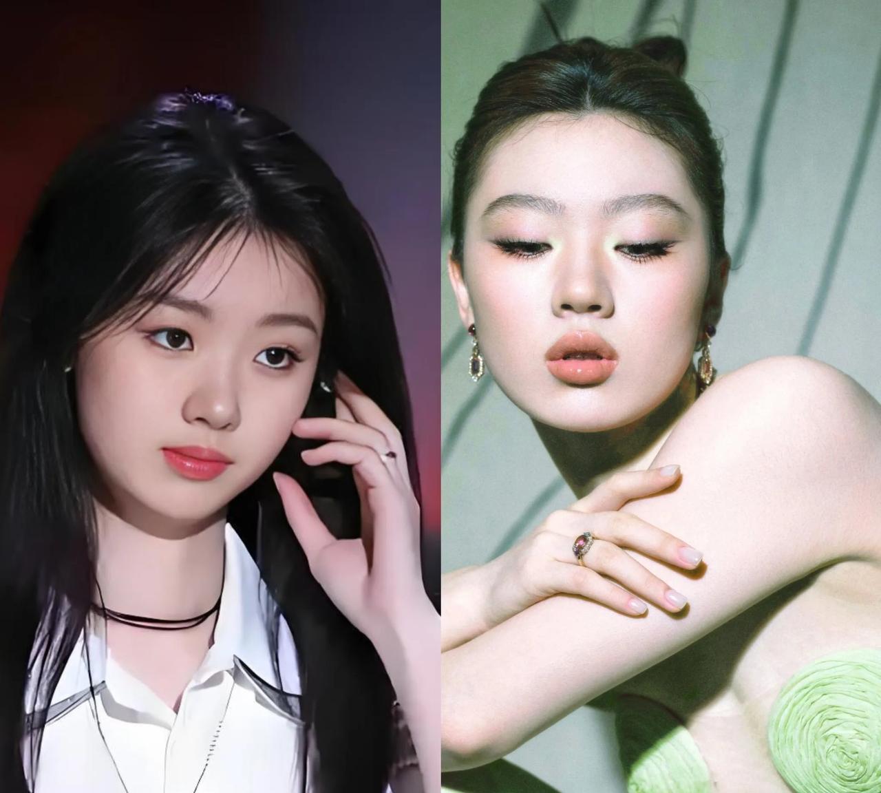 一直搞不懂
明明单依纯的唇形已经很好看了
为什么她的化妆师给她化妆的时候要把她的