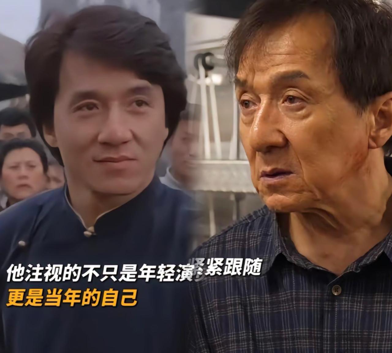真的不敢想象，伴着我们80后长大的成龙，已经老成这样了～